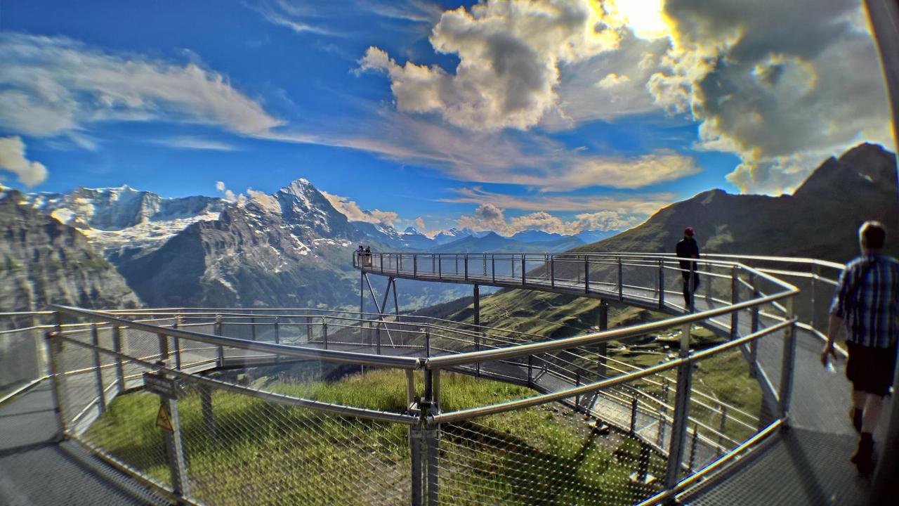 Berggasthaus First - Only Accessible By Cable Car Grindelwald Exterior photo